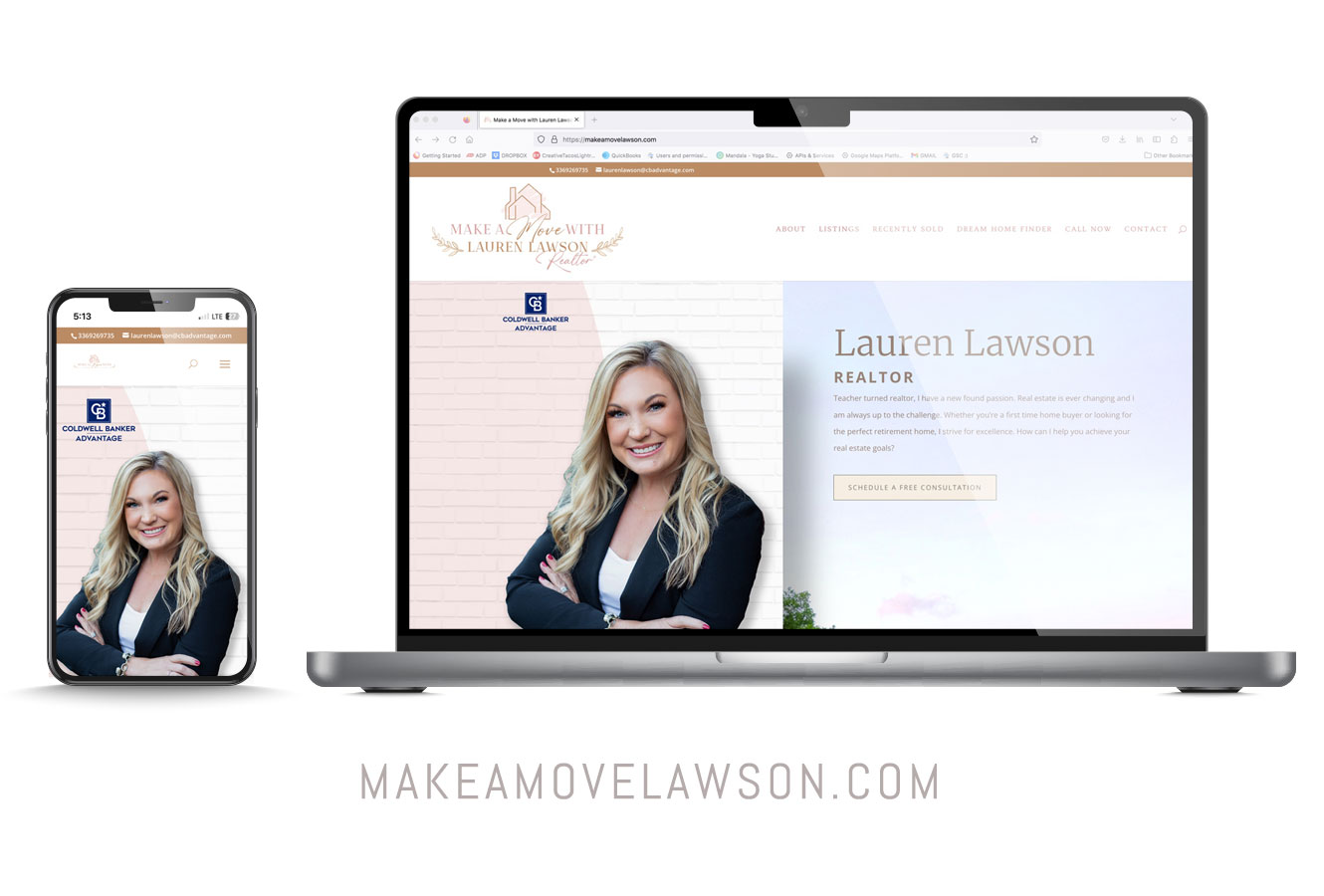 Lauren Lawson, Coldwell Banker Realtor ~ Make a Move With Lawson ~ Website design by KLICKdesign